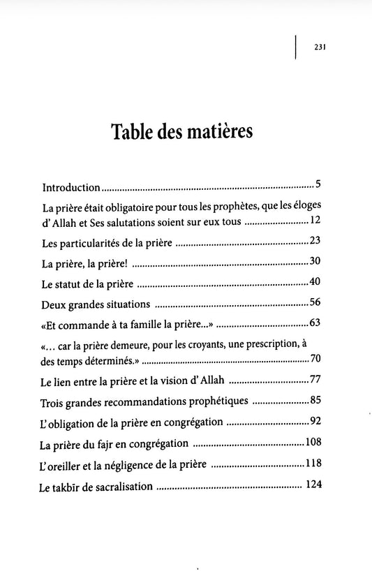 La Glorification de La Prière - Abd Ar Razzaq ibn Abd Al Muḥsin al Badr