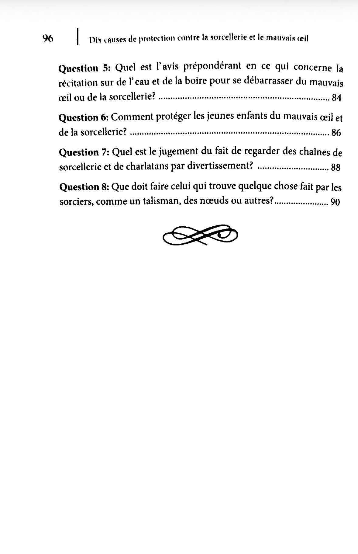 Dix causes de protection contre la sorcellerie et le mauvais œil