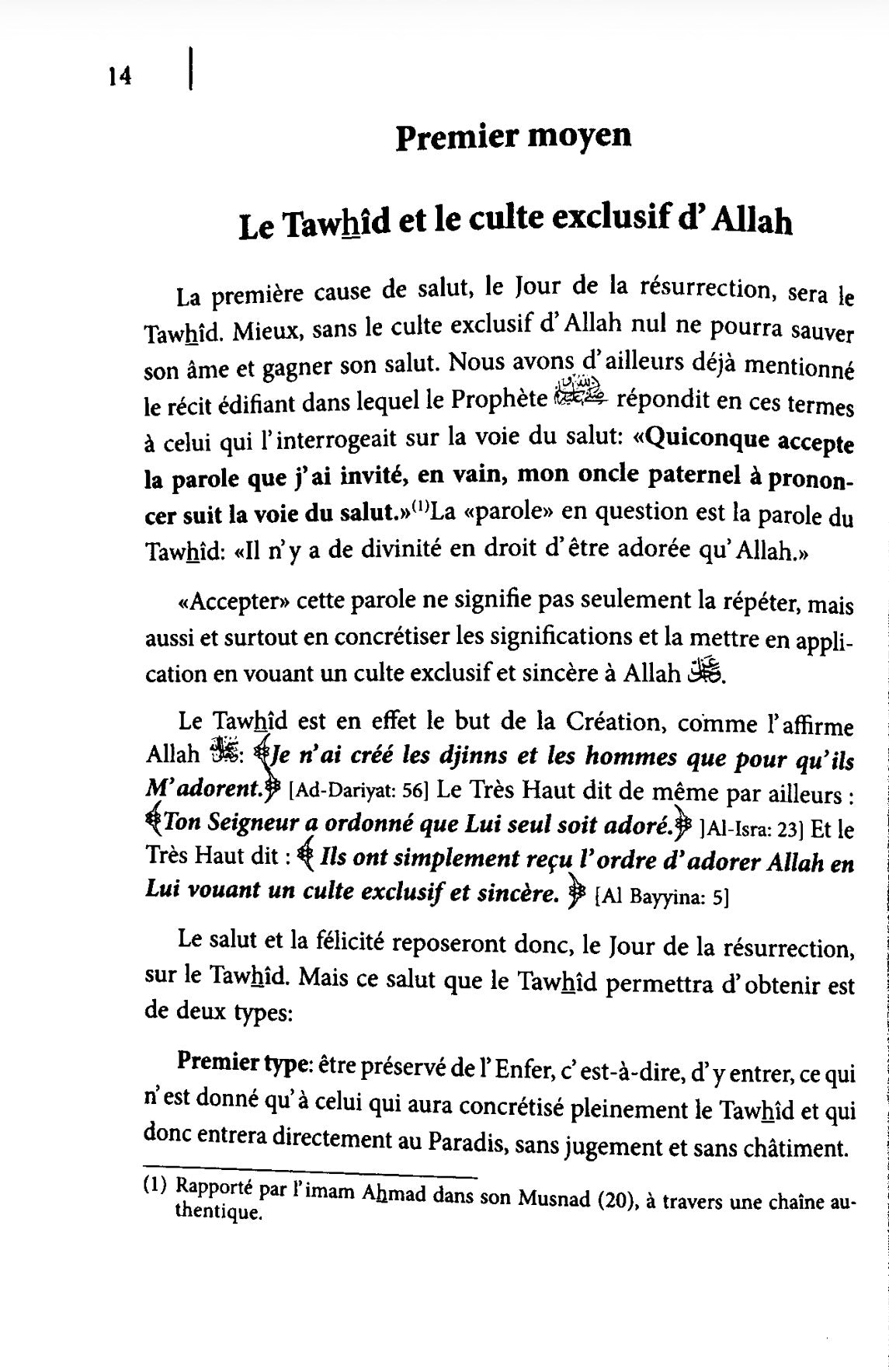 Dix Moyens de Sauver Son Âme - Abd Ar-Razzak Al Badr