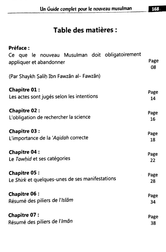 Un Guide Complet pour le Nouveau Musulman