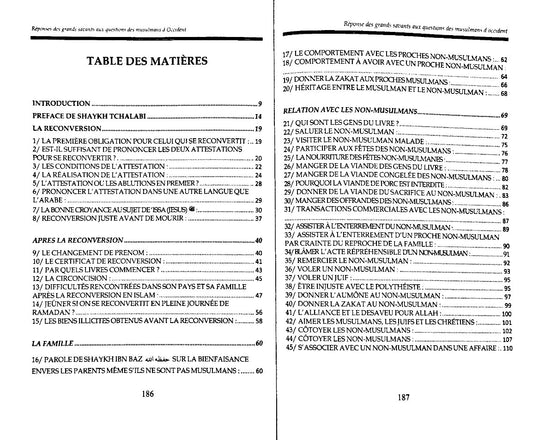 Réponses des grands savants aux questions des musulmans d'Occident