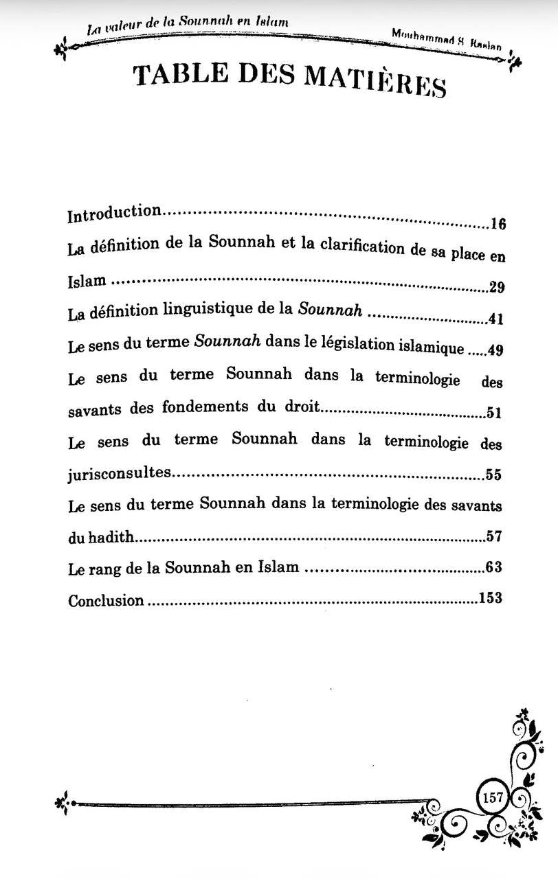 La valeur de la Sounnah en Islam (Volume 2) - Cheikh Raslan - Bilingue (Français - Arabe)