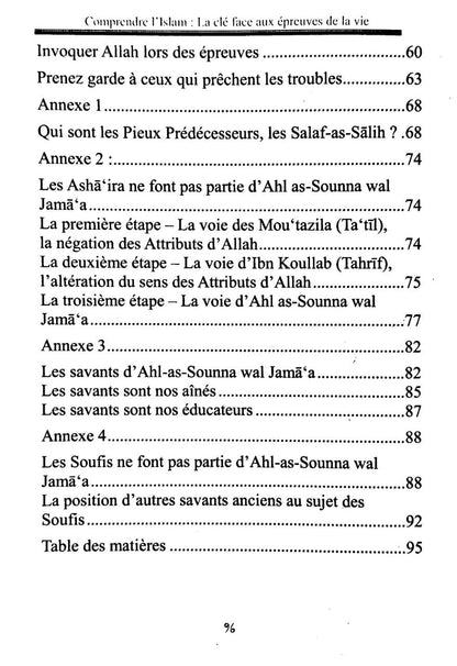 Comprendre l’Islam : La clé face aux épreuves de la vie – Shaykh Sâlih Ibn Fawzân Al-Fawzân