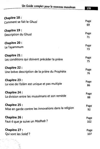 Un Guide Complet pour le Nouveau Musulman
