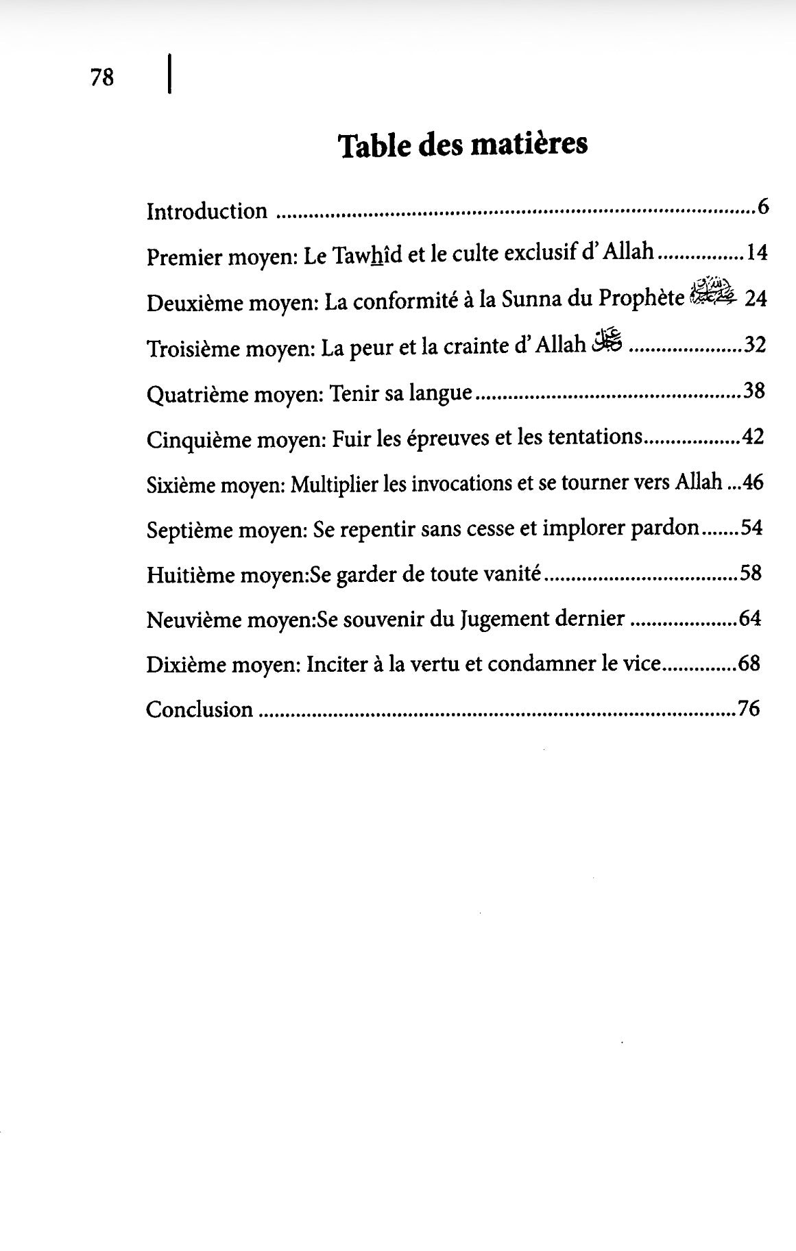Dix Moyens de Sauver Son Âme - Abd Ar-Razzak Al Badr
