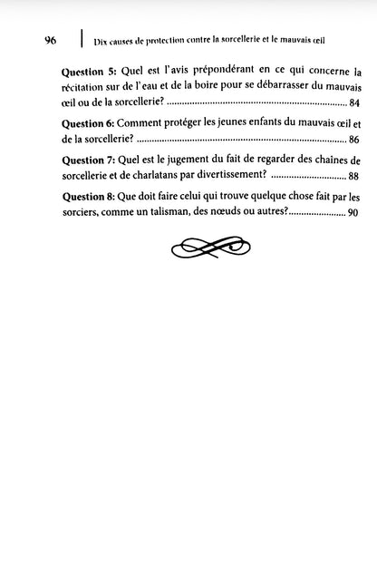 Dix causes de protection contre la sorcellerie et le mauvais œil
