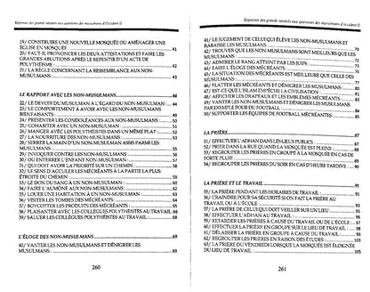 Réponses des grands savants: aux questions des musulmans d'Occident II
