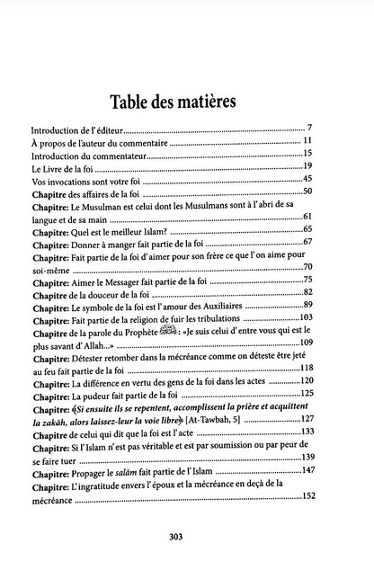 Explication du Livre de La Foi de L'authentique d'Al-bukhari