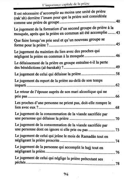 L’importante capitale de la prière - ´Abdel-‘Aziz Ibn ‘Abdallah Ibn Bâz