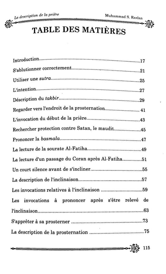 La description de la prière du Prophète ﷺ – Cheikh Raslan