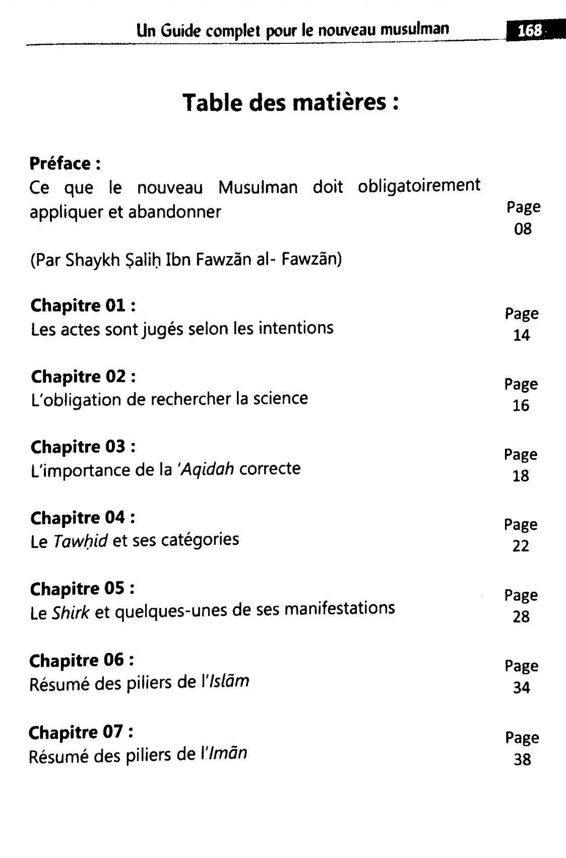 Un Guide Complet pour le Nouveau Musulman