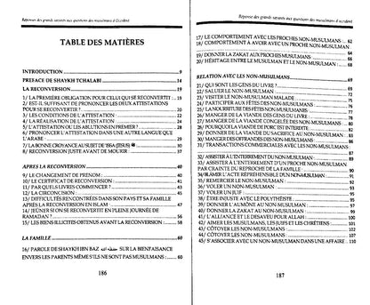 Réponses des grands savants aux questions des musulmans d'Occident
