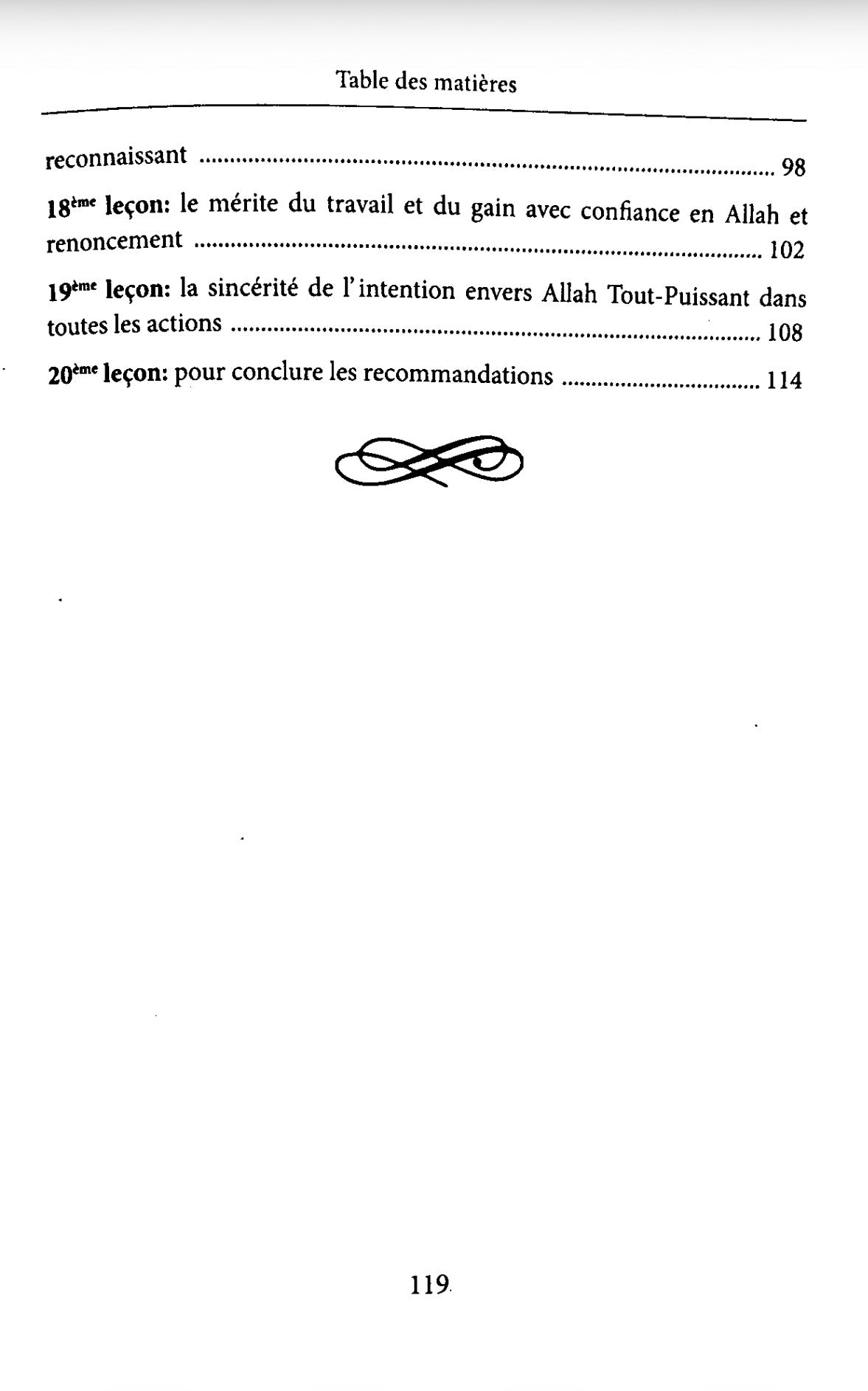 20 Recommandations des parents aux enfants
