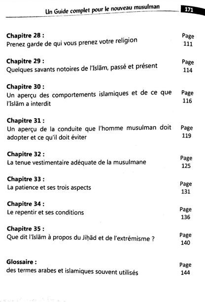 Un Guide Complet pour le Nouveau Musulman