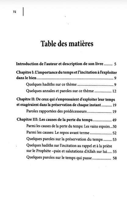 La Préservation du Temps, de Abu al-Faraj Ibn al-Jawzi