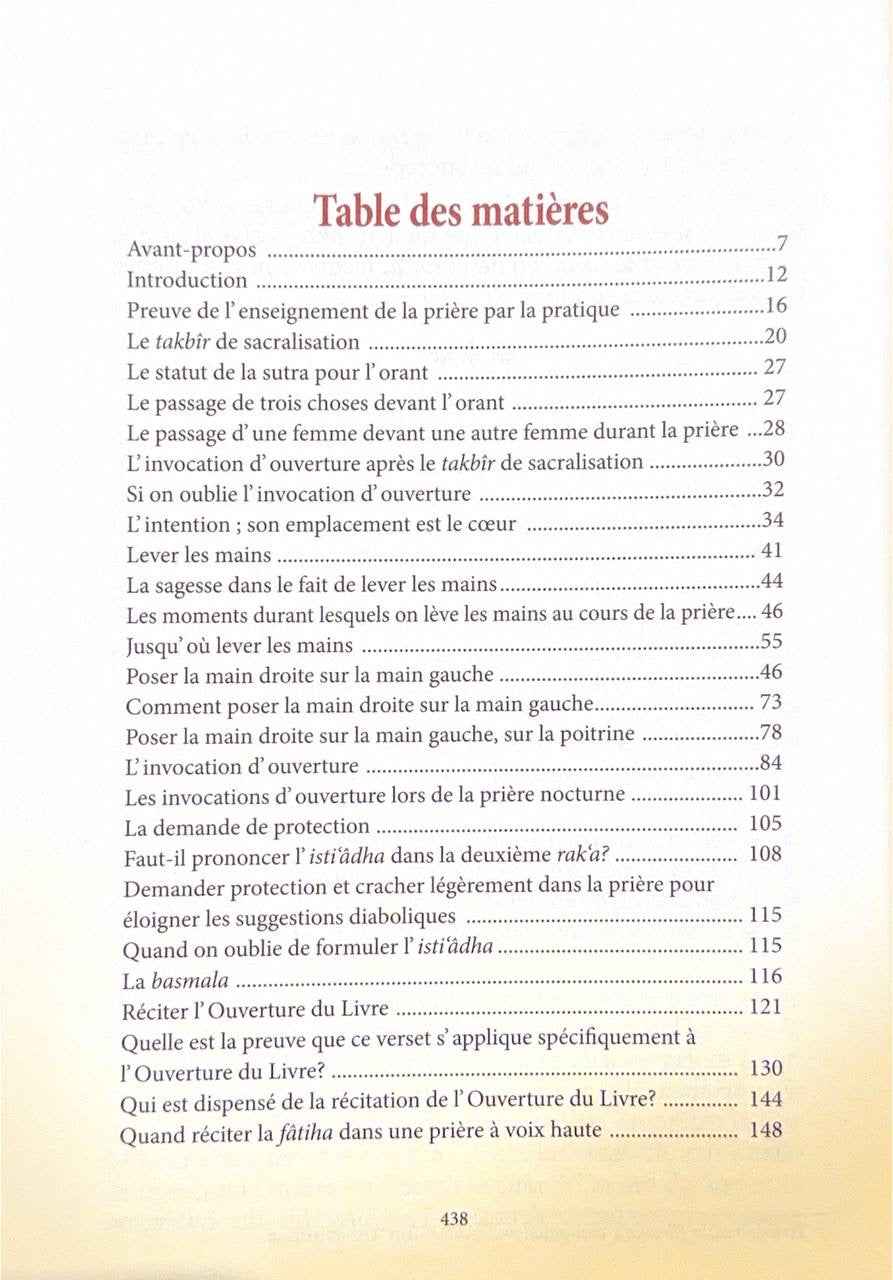 La description de la prière du Prophète, de Muqbil Ibn Hadi Al-Wadi'i (Français-Arabe)