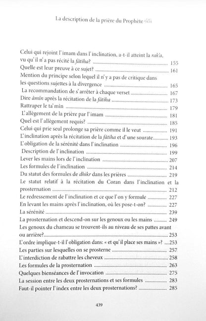 La description de la prière du Prophète, de Muqbil Ibn Hadi Al-Wadi'i (Français-Arabe)