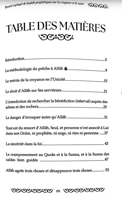 Recueil expliqué de hadiths prophétiques sur la croyance et le suivi N°1 - Cheikh Rabi' Al-Madkhali