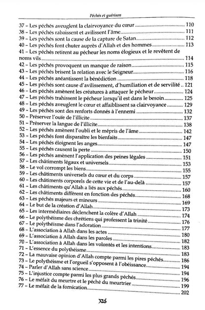 Péchés et Guérison