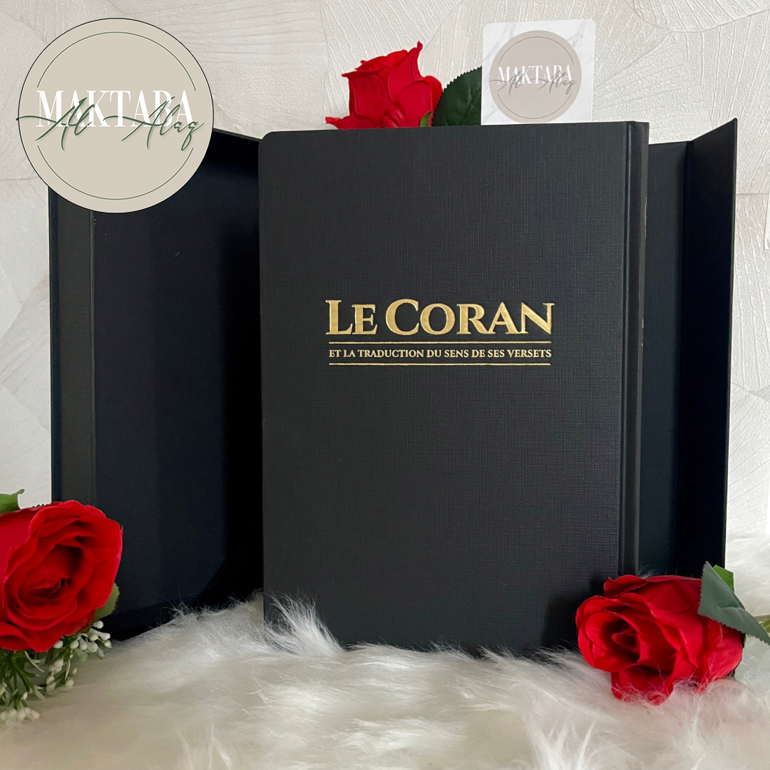 Coran Édition Tawbah (Français/Arabe) - Coffret Grand Format 30 x 21 cm