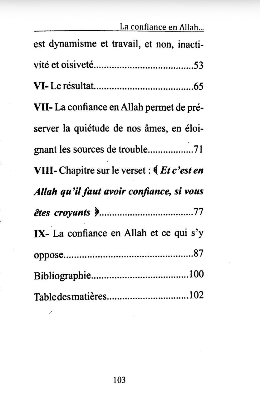 La confiance en Allah – Le Tawakkul expliqué