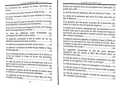 Le Jardin du Noble Coran – Cheikh ‘Abdel-‘Azîz Ibn ‘Abdallah Ibn Bâz